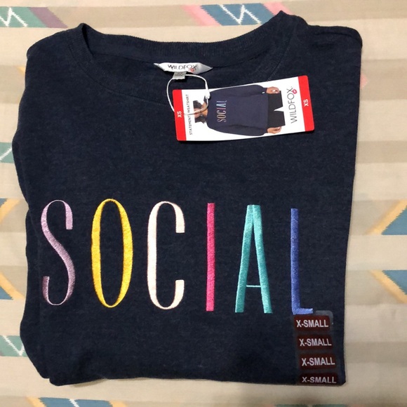 Ladies Wildfox Sweatshirt - Picture 10 of 11